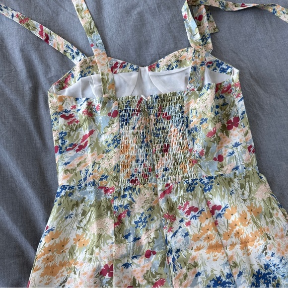NWT Reformation French Style Floral Pattern Dress - Picture 8 of 11